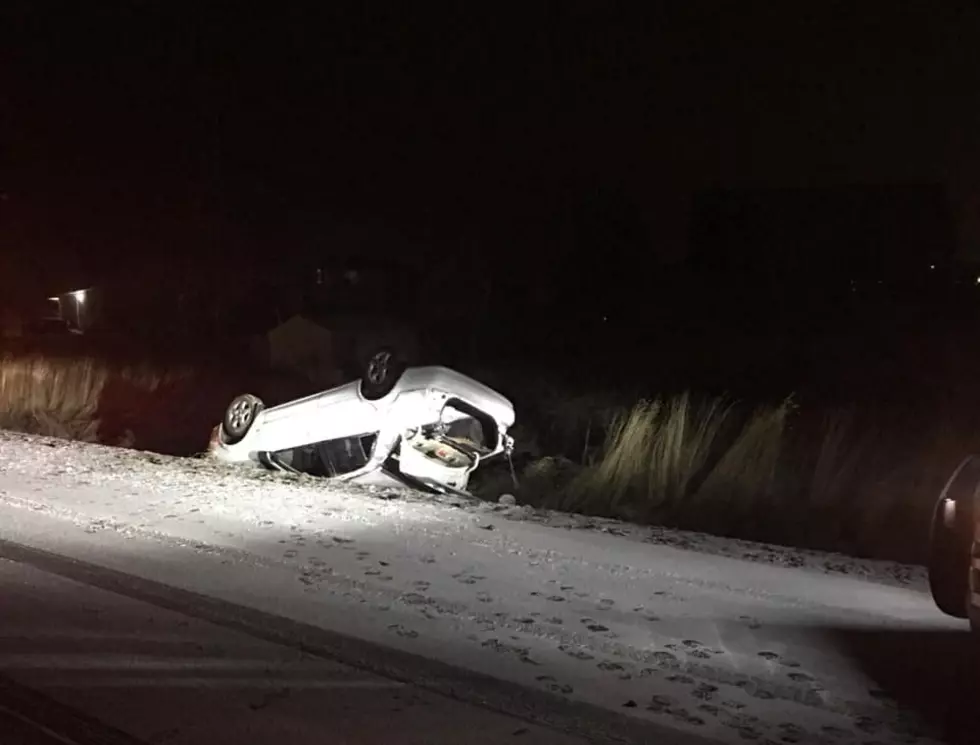 Remarkably, Nobody Hurt in This Morning Morning ‘Ice’ Crash