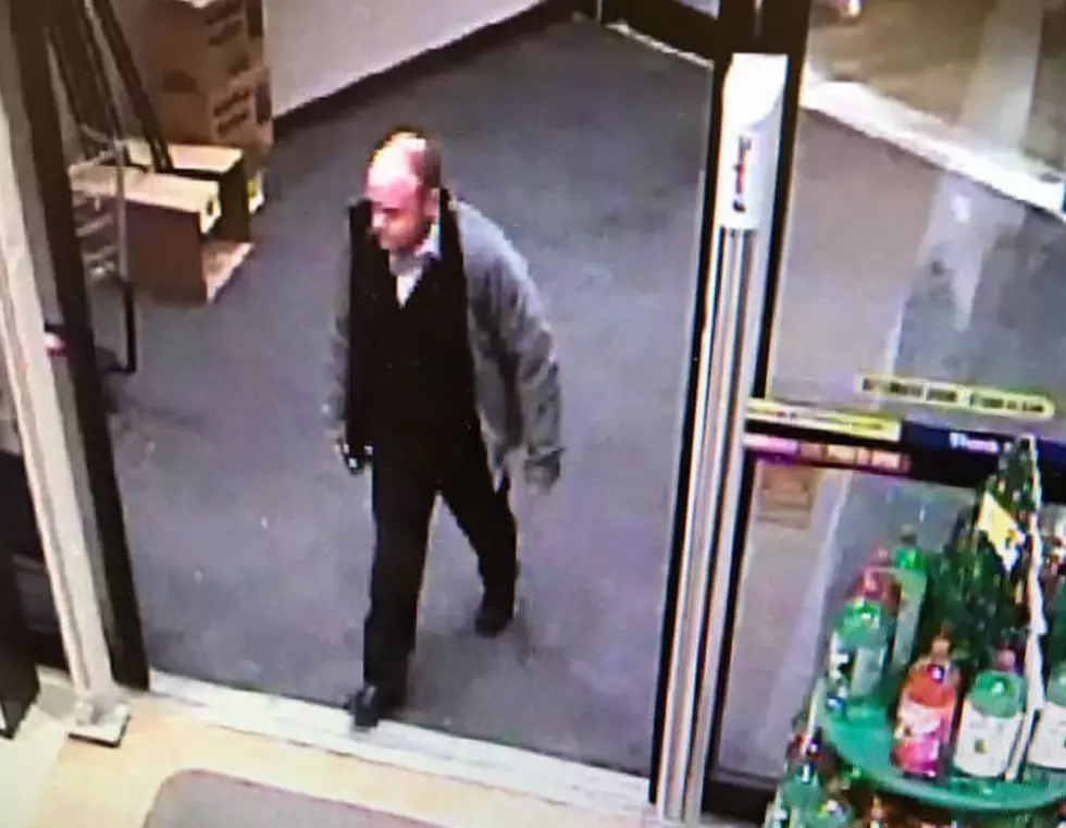 Booze Thief Grinches Alcohol from Store