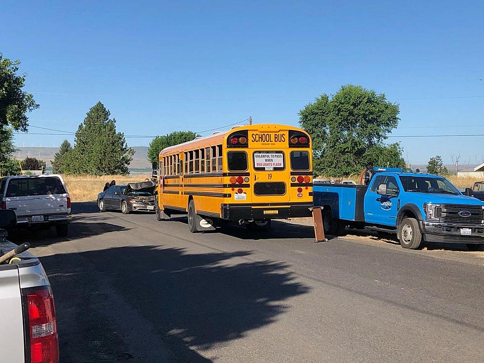 Teen Hits Burbank School Bus Head On