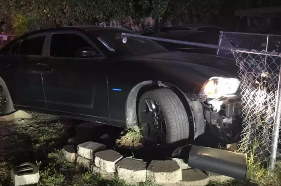 Drunk Driver Makes it 100 Feet Before Destroying Fence, Car