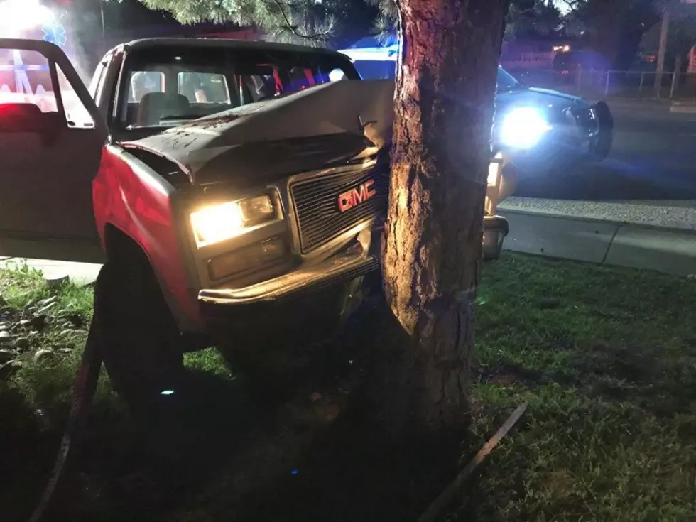 Drunk Driver With Children Blasts Truck Head On Into Tree