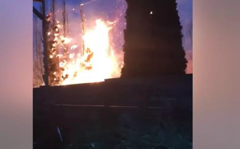 Huge Looking Fire Did Little Damage, Remarkably [VIDEO]