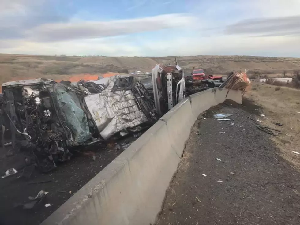 Truck Hauling Crushed Cars Gets Crushed in Crash