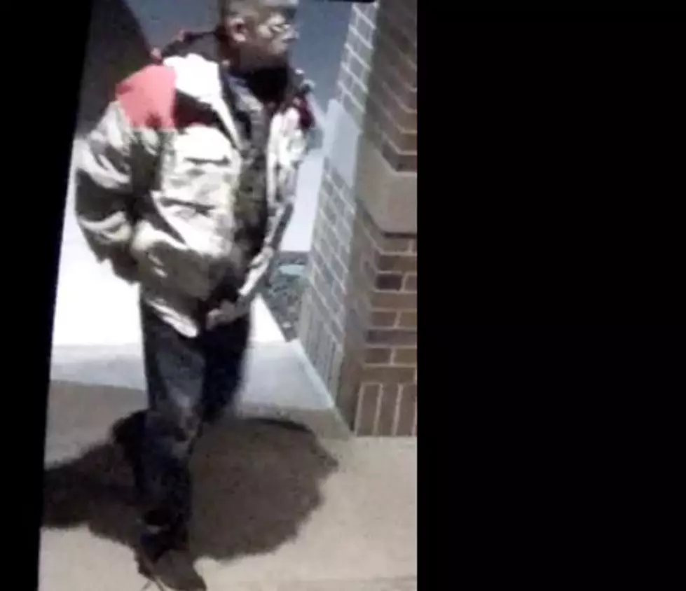 Shadowy Suspect in Burglary  Sought by Cops