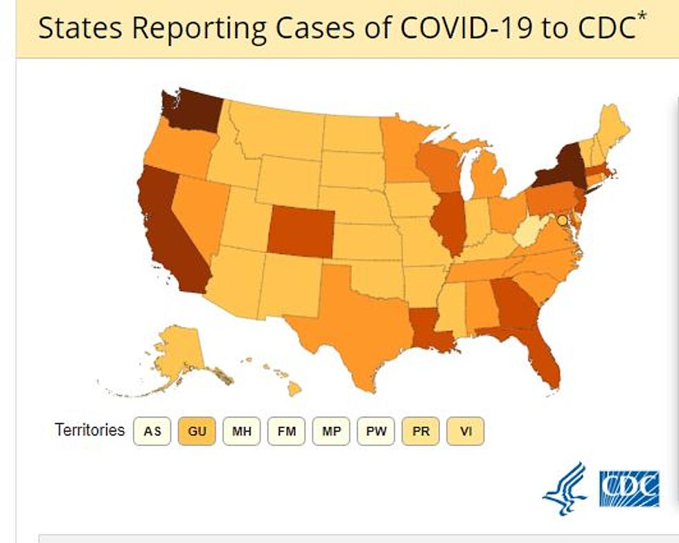 Latest CDC COVID-19 Figures, as of Thursday 3-19