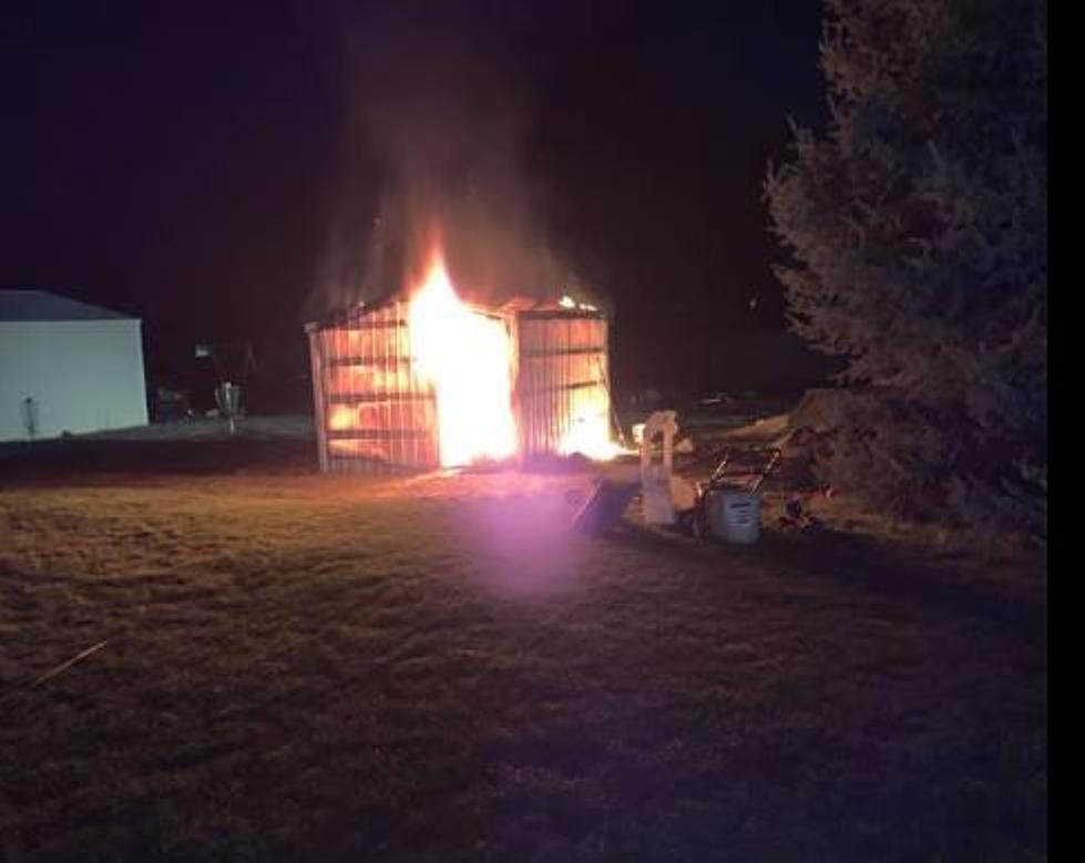 Fire Crews Respond to Big Shed Fire &#8212; Was It Cheryl&#8217;s?
