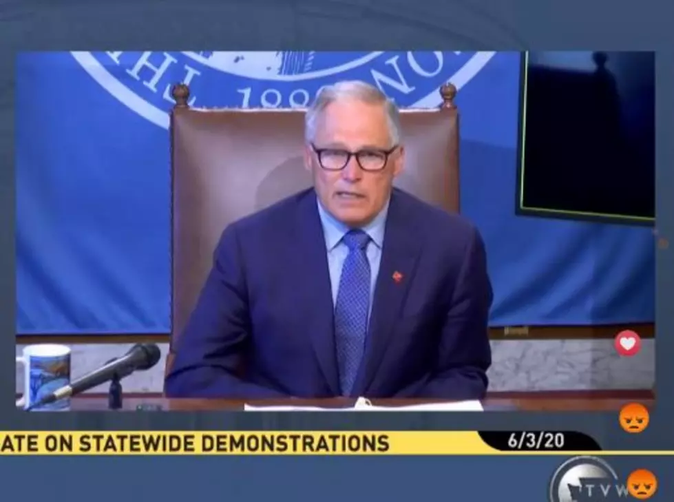 Inslee Press Conference on COVID a Lecture on Racial Issues
