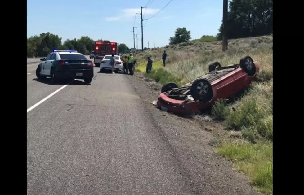 Minor Injuries Only in Highway 240 Flipover Crash