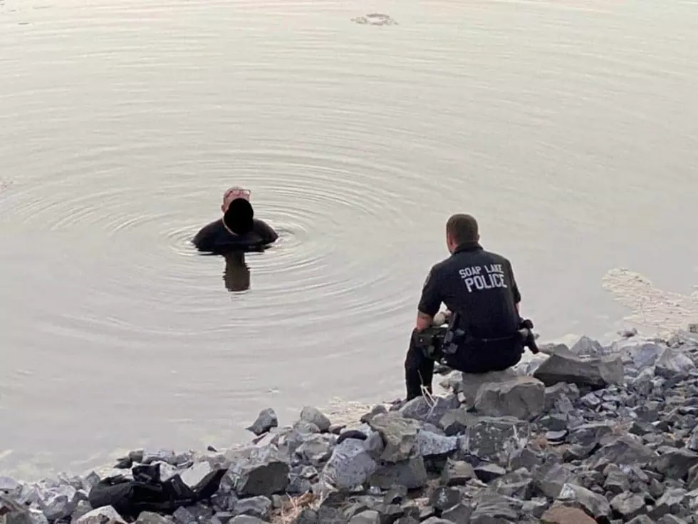 Soap Lake Officer Talks Suicidal Man Out of Water-2 Hour Discussion