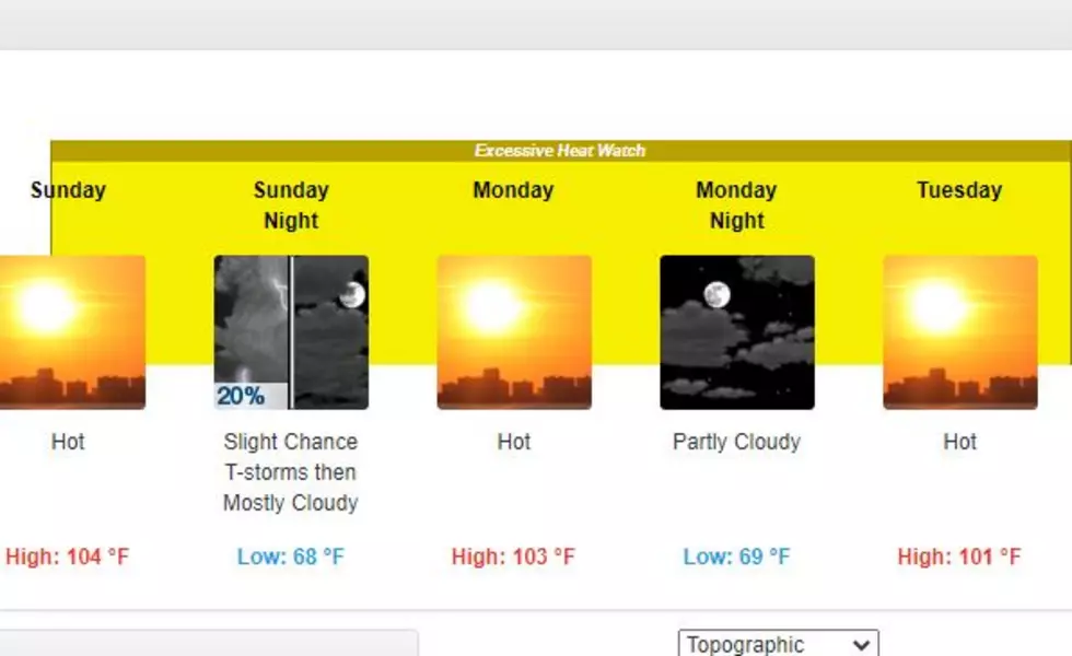 &#8220;Excessive Heat&#8221; Coming to Columbia Basin Starting Sunday