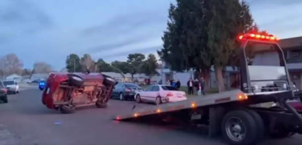 Watch Tow Truck Driver Right Flipped Car in Kennewick [VIDEO]