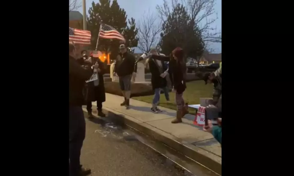 Protesters Stage Peaceful ‘Tea Party’ -Literally- at Liquor Control Office in Pasco