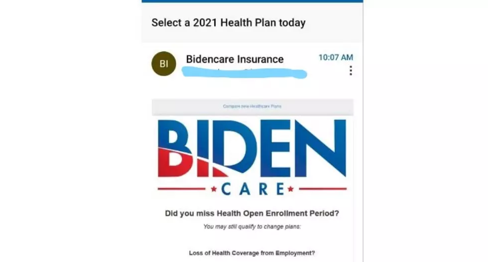 What’s With These “Biden Care” Emails Going Around?