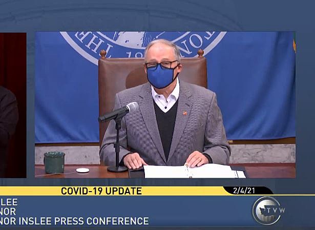 inslee press conference today summary