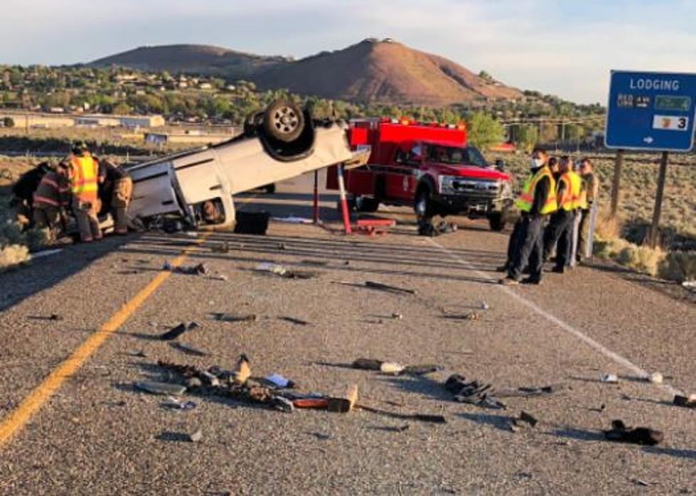 Early Morning I-82 Crash Sends Driver to Hospital