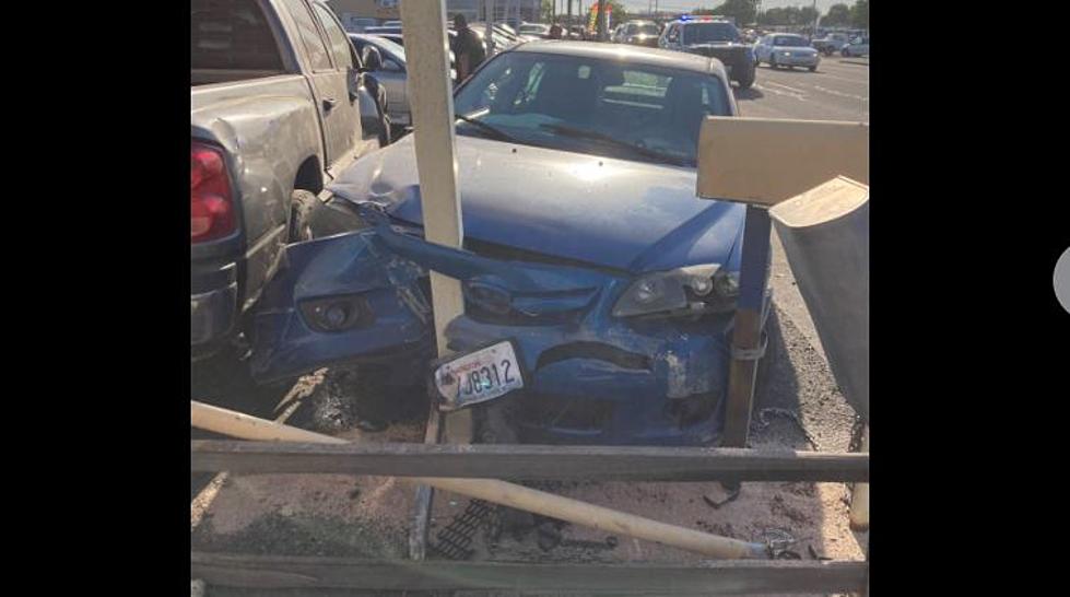 DUI Juvenile Teen Smashes Hydrant, Car, Just Misses Building