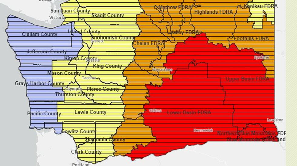 Eastern WA Fire Danger Spikes to “Very High”