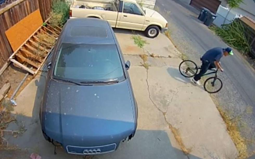 Police Mock Car Prowler Who Rips Obsolete Stereo From &#8217;86 Pickup