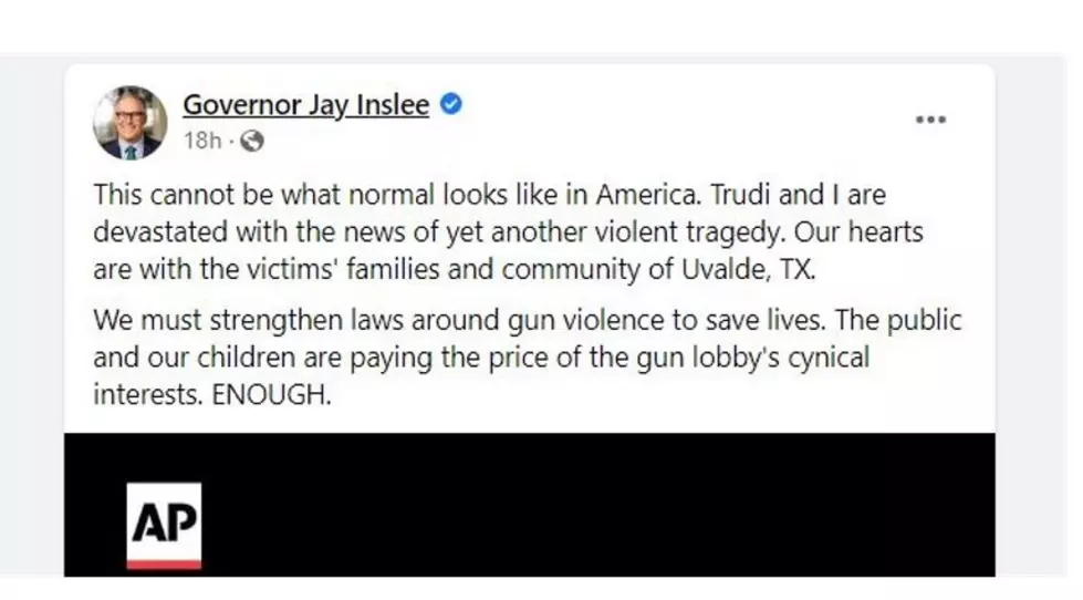 Sad But Predictable Reaction from Inslee on Texas School Shooting- Op-Ed