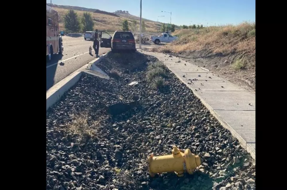Impaired Driver Plows Hydrant, Fries Vehicle in Kennewick
