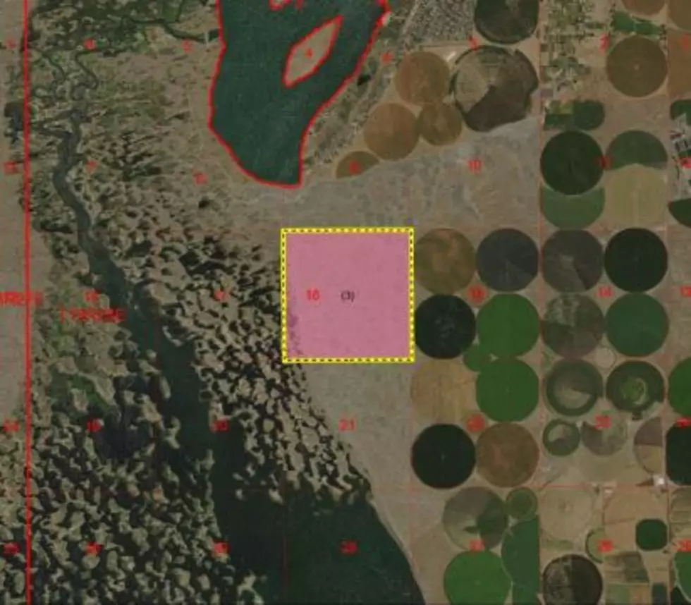Map of area to be transferred (DNR)