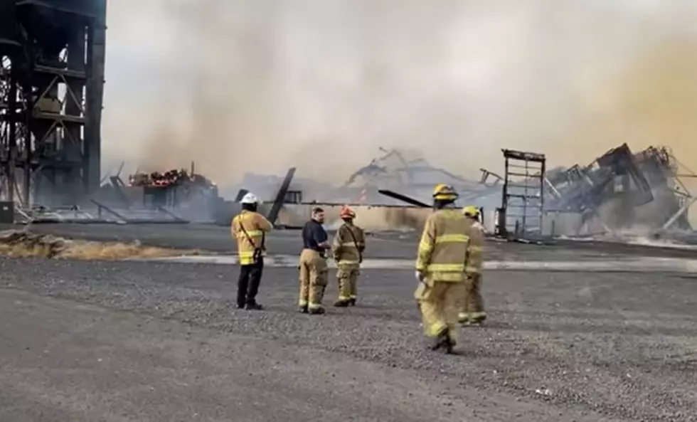 Fertilizer Plant Near Moses Lake Burns to Ground Sunday [VIDEO]