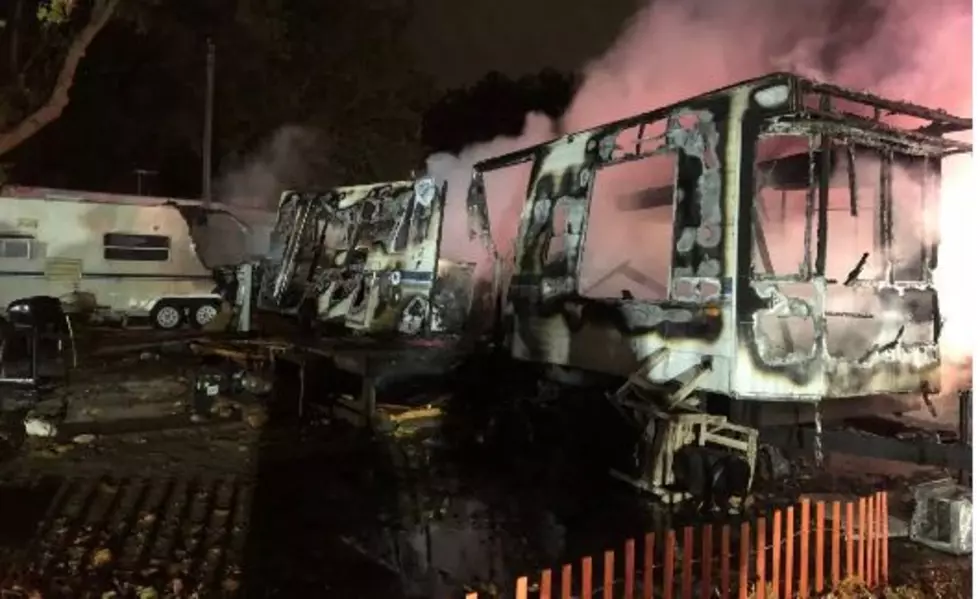 Fire Destroys Trailer in Same Park Where Girl Died 4 Days Ago