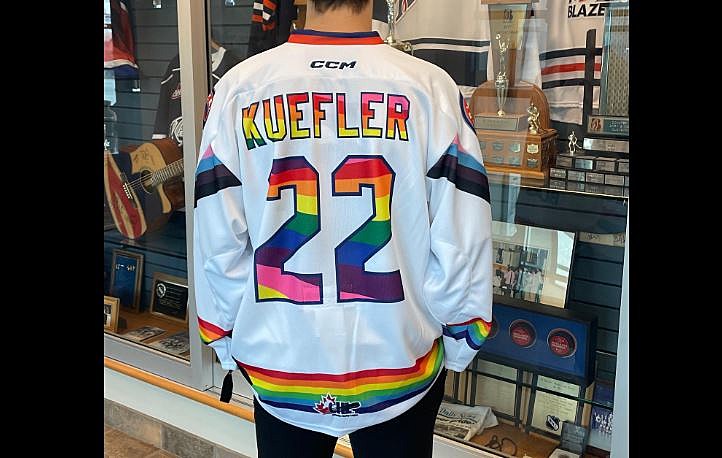 Which WHL Team is Having a Pride Jersey Night and Auction? pic