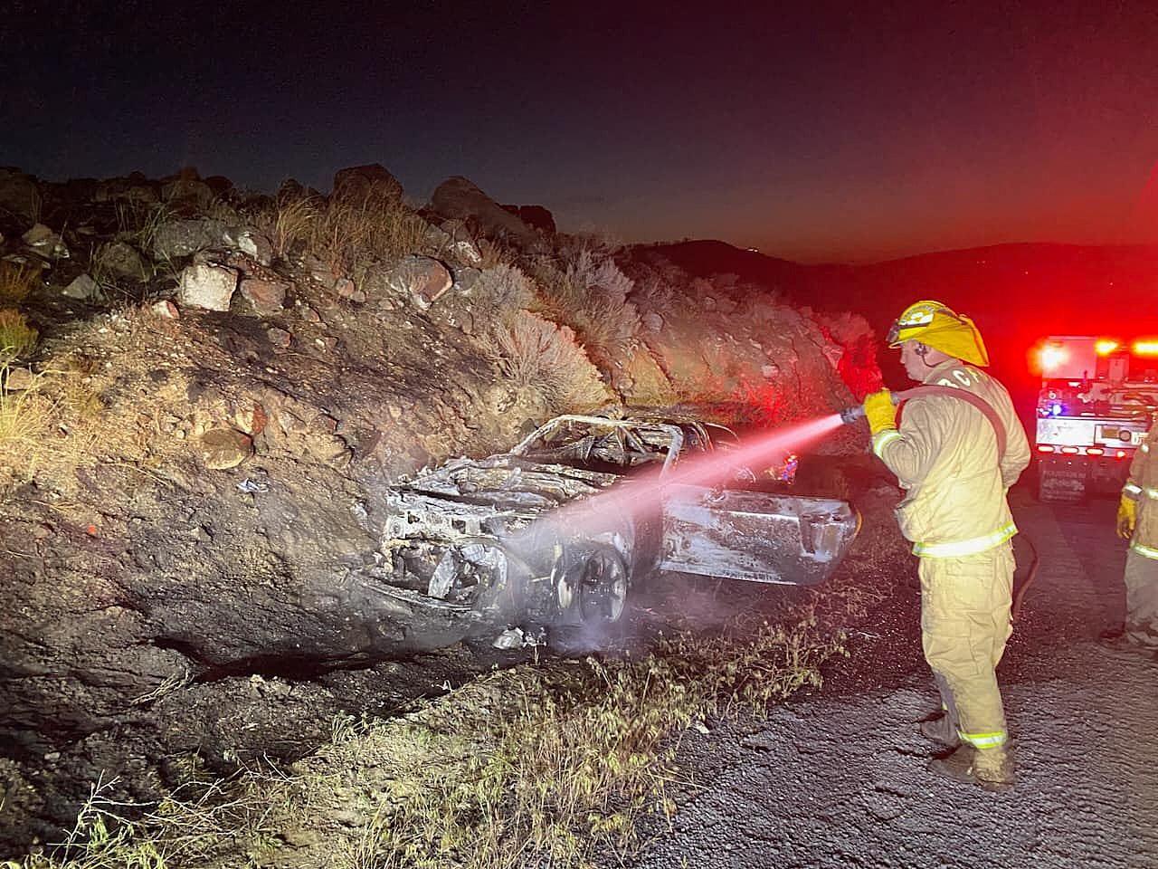 Western WA Stolen Car Found in Flames in Benton County hq nude pic