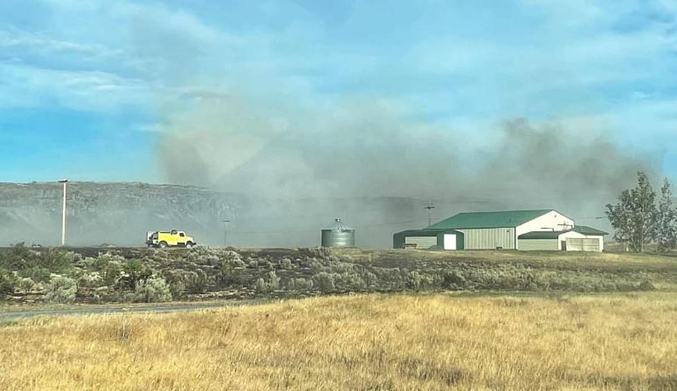 Grant County Fire Threatens 50 Structures near Soap Lake 