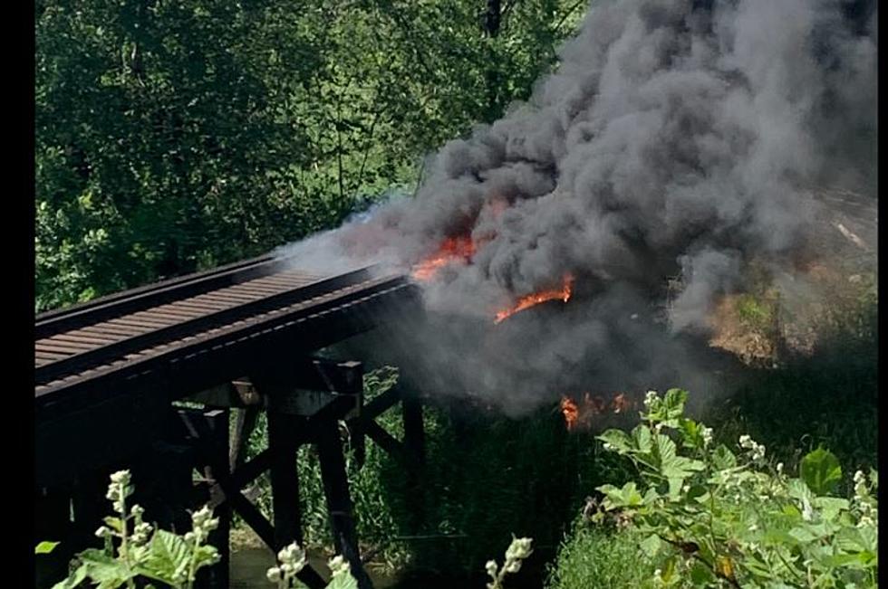 Arson Now Suspected in Western WA Railroad Bridge Fire