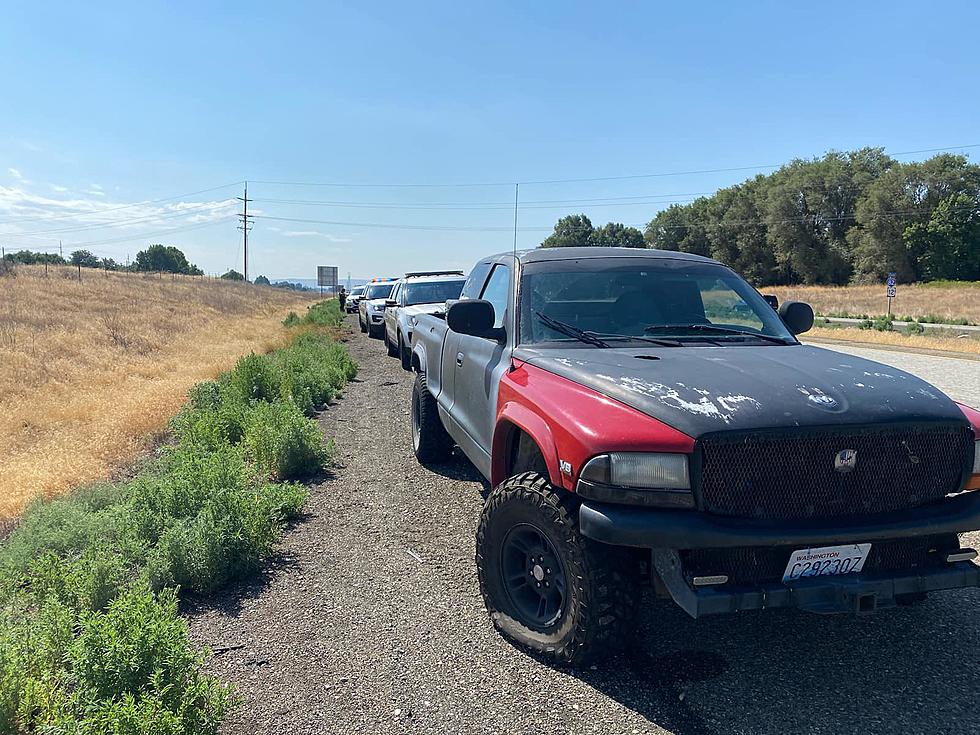Truck Disabled With Spike Strips Keeps Benton Deputies Busy