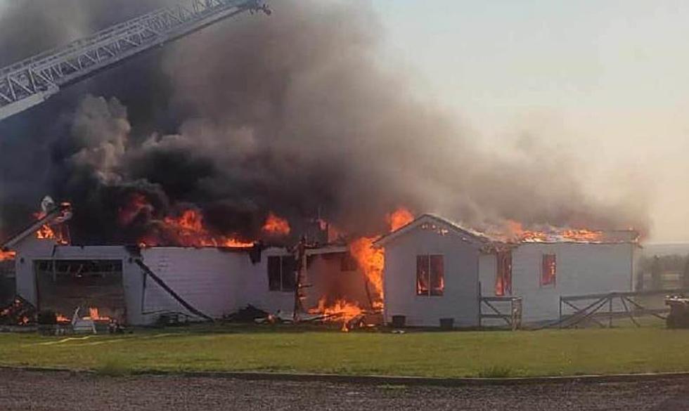 Fire Jumps from Camper to Home, Destroys Both in Finley 