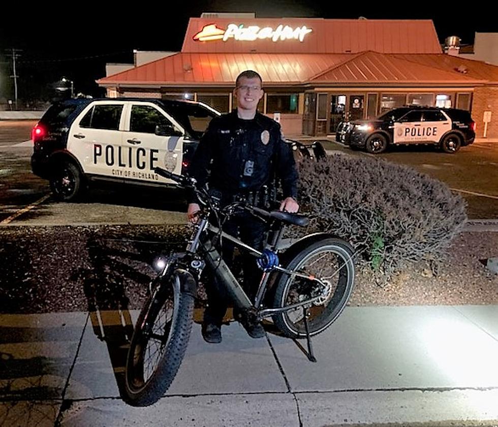 Sharp-Eyed Richland Cop Recovers Expensive Stolen Electric Bike