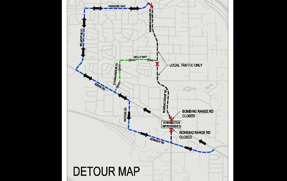 Big Paving Project Will Affect Traffic&#8211;Bombing Range and Keene RD