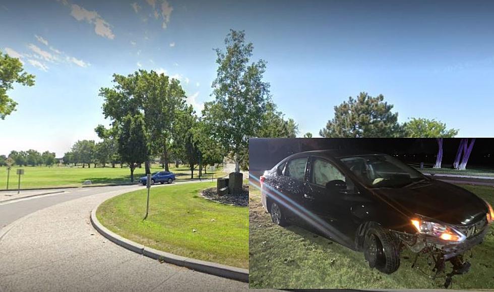 Speeding Drunk Driver Fails Roundabout in Columbia Park