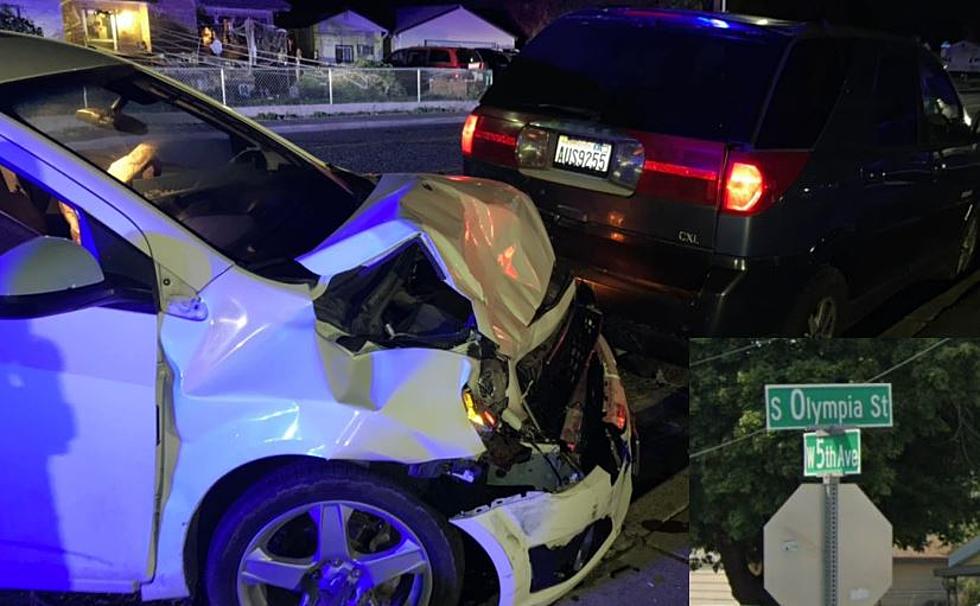 Impaired Driver Smashes Two Vehicles in Kennewick Crash