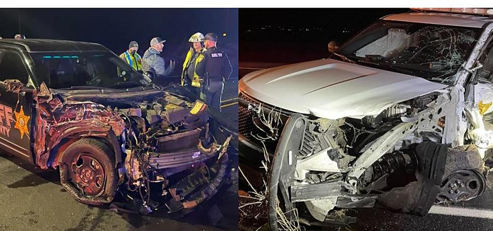 Crash Takes Out 2 Grant County Sheriff’s Patrol Cars