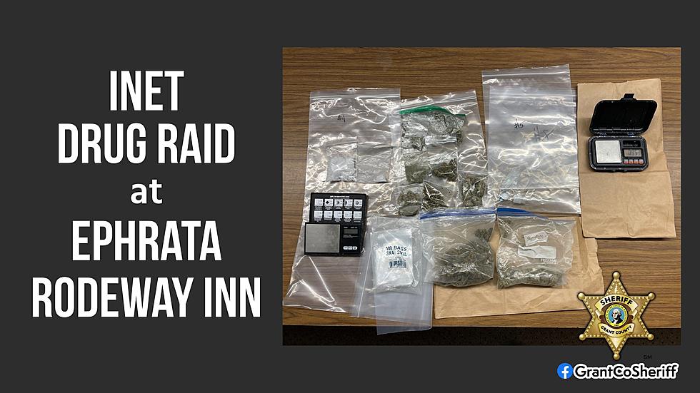 Meth, Fntanyl, Pot Seized in Ephrata Motel Drug Raid