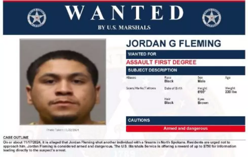 US Marshals Offer Reward for Leads on Spokane Shooter