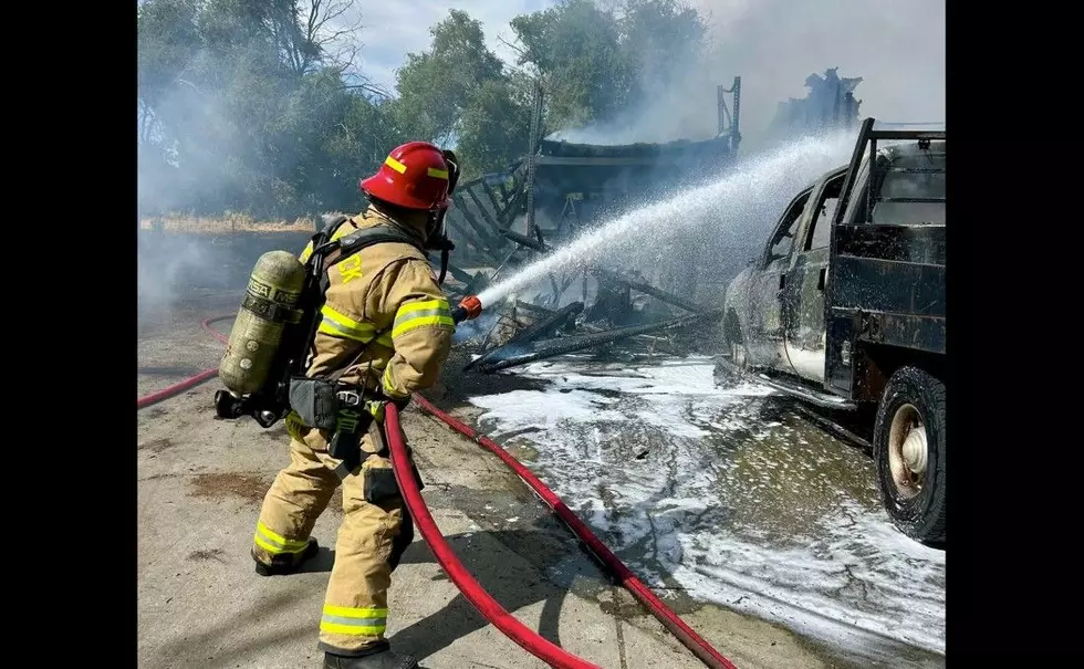 Kennewick Fire Crews Save Home, Others, From Large Shed-Barn Fire [VIDEO]