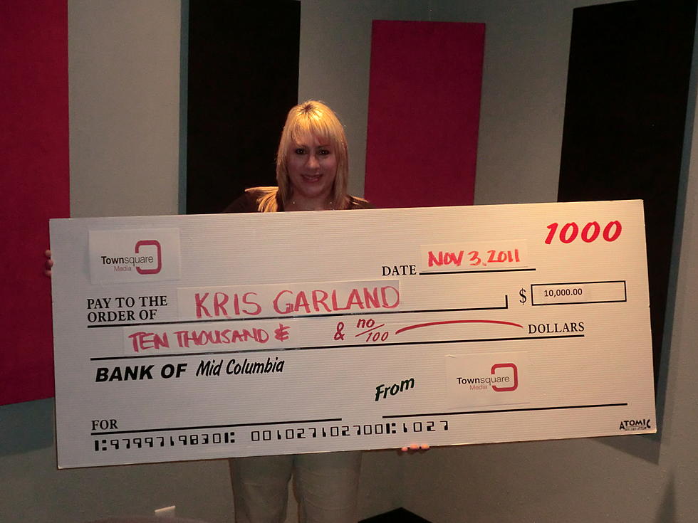 Kris Garland of Tri-Cities Wins $10,000 In Our Big-Ass Cash Bailout