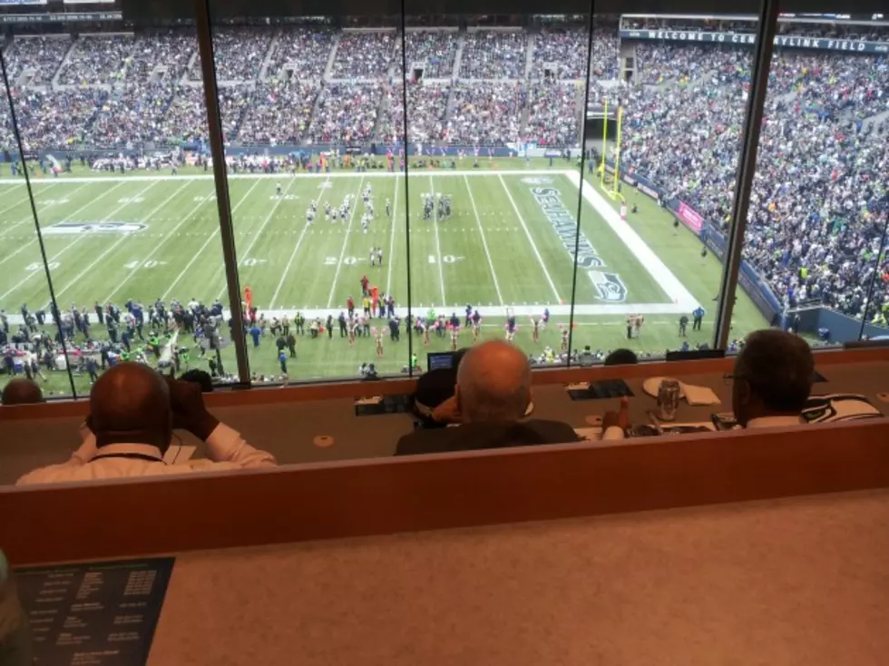 My Day In Press Box At Seahawks Game