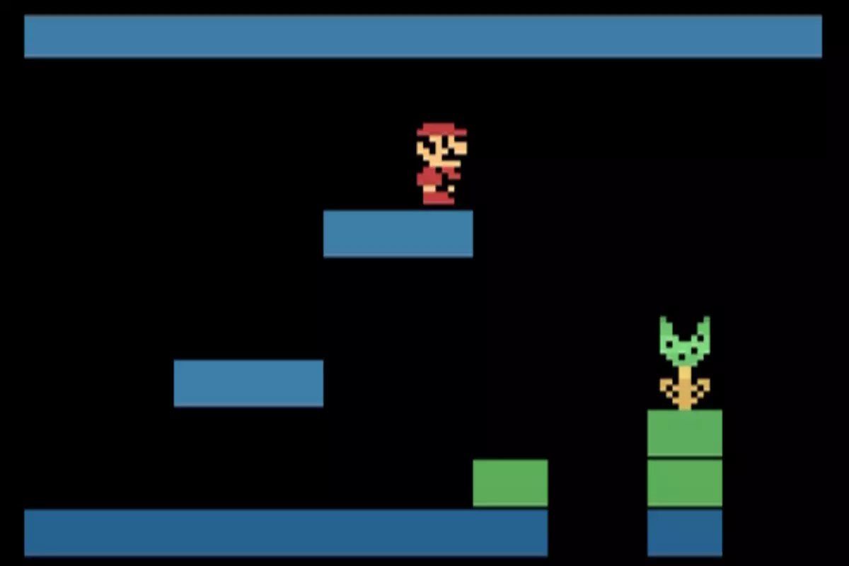 Someone Made an Atari 2600 Version of Super Mario Bros That Doesn't Look  That Bad