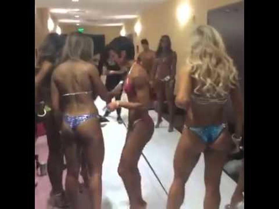 Hot Lady Bodybuilders Hanging Out At The 5th Annual Central WA Car & Cycle Show [VIDEO]