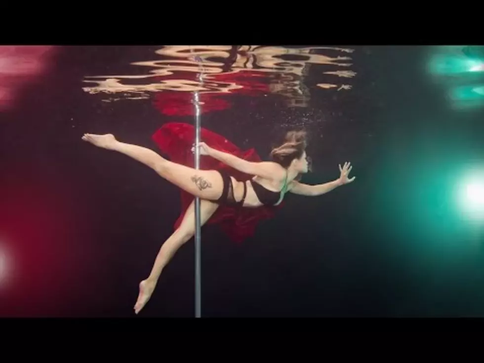 Pole Dancing Underwater Will Make You Wet [VIDEO]