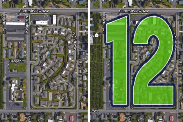 I Found a &#8217;12&#8217; From The Sky In Yakima &#8212; The True Seahawk Street