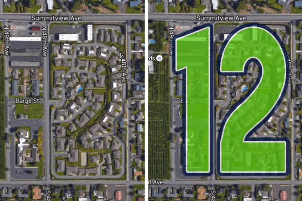 I Found a ’12’ From The Sky In Yakima — The True Seahawk Street