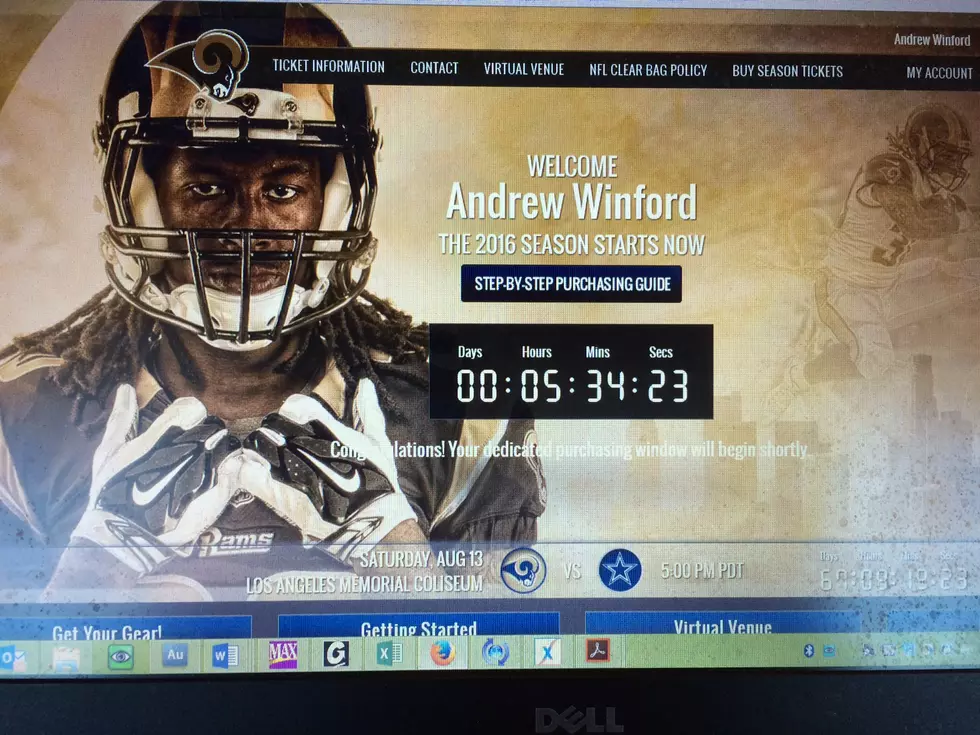 Geeking Out To Become A Los Angeles Rams Season Ticket Holder