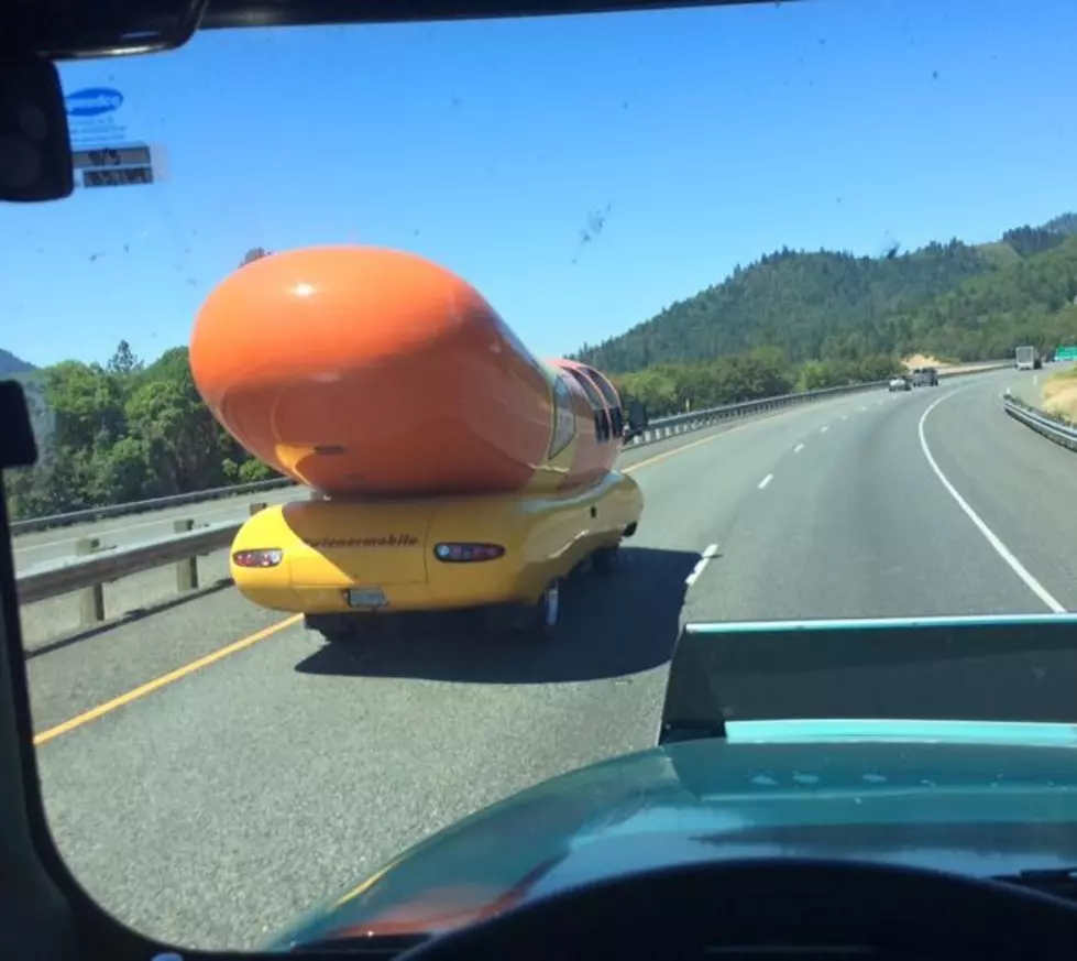 Weiner and Nuts Heading This Way Up I-5 From Oregon  [PHOTOS]